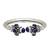 Blue Color Glass Stone Oxidised Bracelet