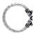 Blue Color Glass Stone Oxidised Bracelet