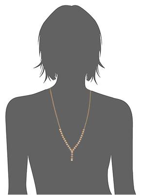 Elegant Stone Studded Golden Fashion Necklace For Girls 3