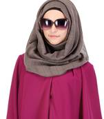 Black Premium Viscose Islamic Style Look Casual Hijab Arabian Naqab Stole Women Scarf