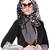 Grey 20% Cotton 80% Viscose Islamic Style Look Casual Hijab Arabian Naqab Stole Women Scarf
