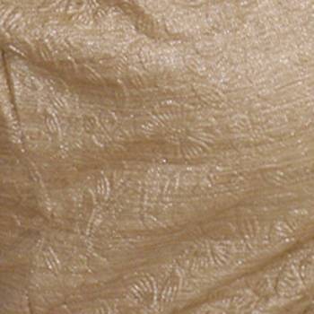 Gold art silk Self Design stitched blouse 5