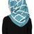 Green Cotton Islamic Style Look Casual Hijab Arabian Naqab Stole Women Scarf