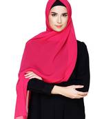 Pink V.Ggt Islamic Style Look Casual Hijab Arabian Naqab Stole Women Scarf