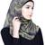 Green V.ggt Islamic Style Look Casual Hijab Arabian Naqab Stole Women Scarf