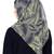 Green V.ggt Islamic Style Look Casual Hijab Arabian Naqab Stole Women Scarf