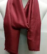 Maroon Cotton Islamic Style Stole Scarf Daily Wear Naqab  Arabian Hijab