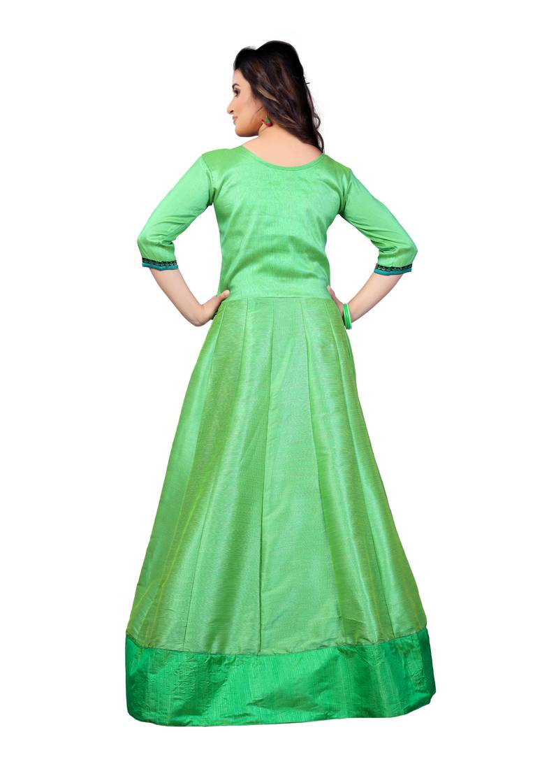 Women's Gown Green Dress - AVLET - 2515153 Women's Gown Green Dress - AVLET - 2515153