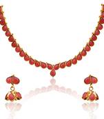 Pink Pearl necklace-sets AB126R