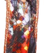 Multi Color Beach Party Wear Satin Silk Kaftan