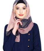 Islamic Style Stole Daily Wear Arabian Multi Color Geometric Print Hijab