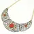 Beautiful tibetan style sun golden hasli choker statement necklaces fashion jewelry
