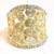 Gold Crystal rings