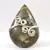 Beautiful drop shape stone ring