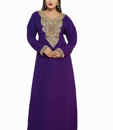 traditional jalabiya farasha in georgette fabric dress