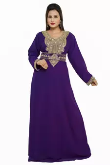  traditional jalabiya farasha in georgette fabric dress