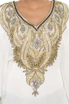  traditional jalabiya farasha in georgette fabric dress