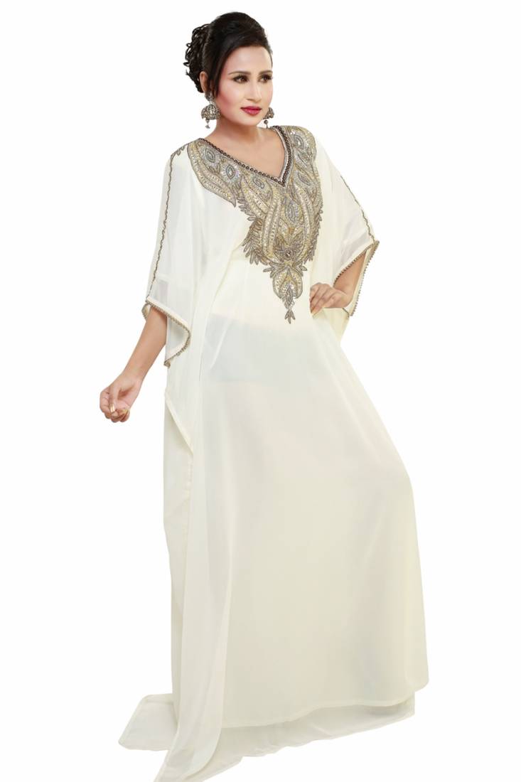  traditional jalabiya farasha in georgette fabric dress