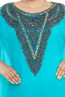  traditional jalabiya farasha in georgette fabric dress