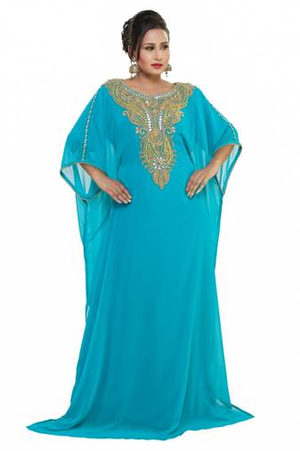  traditional jalabiya farasha in georgette fabric dress