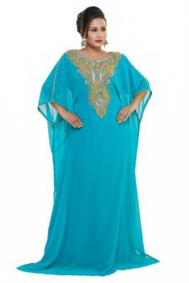  traditional jalabiya farasha in georgette fabric dress 1