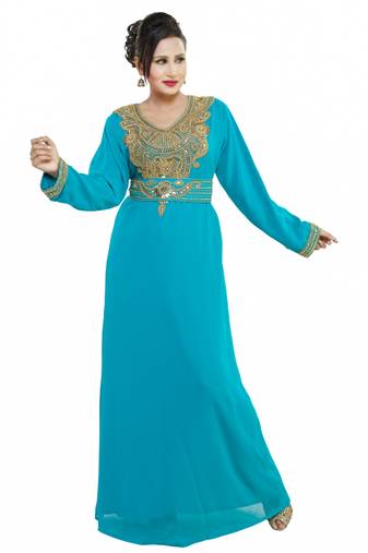  traditional jalabiya farasha in georgette fabric dress