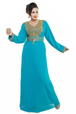  traditional jalabiya farasha in georgette fabric dress 1