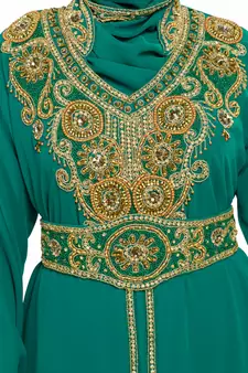  traditional jalabiya farasha in georgette fabric dress
