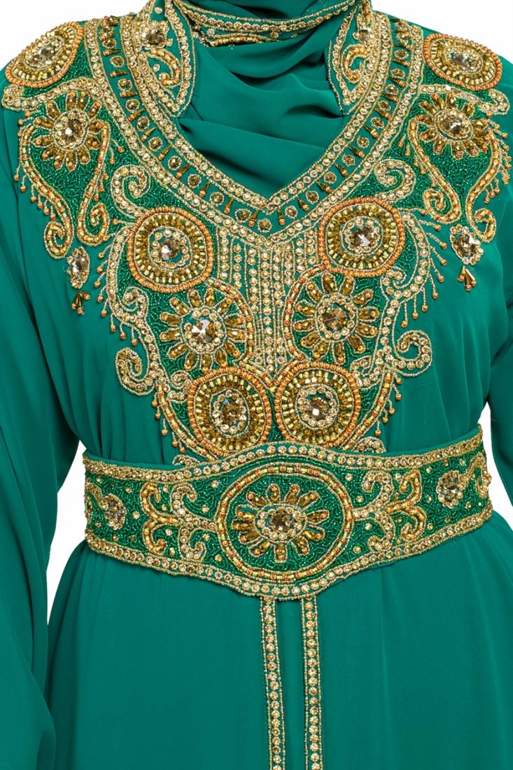  traditional jalabiya farasha in georgette fabric dress