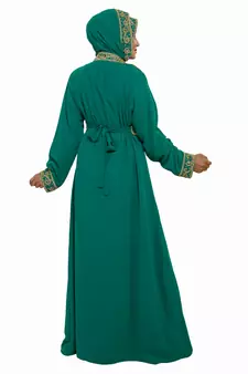  traditional jalabiya farasha in georgette fabric dress