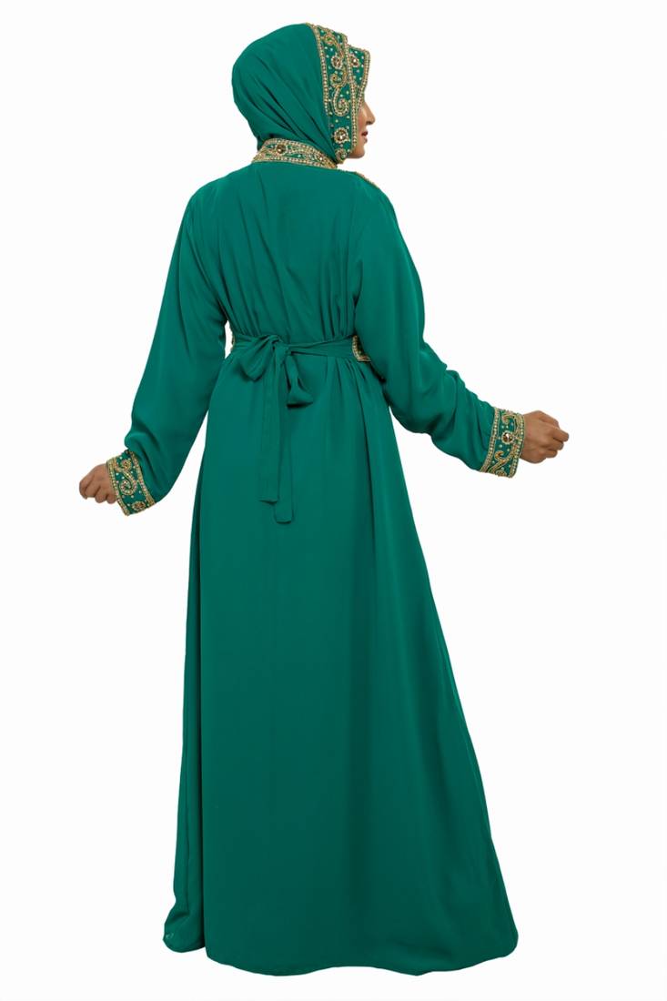  traditional jalabiya farasha in georgette fabric dress