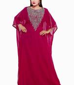 Elegant modern arabian islamic kaftan dress