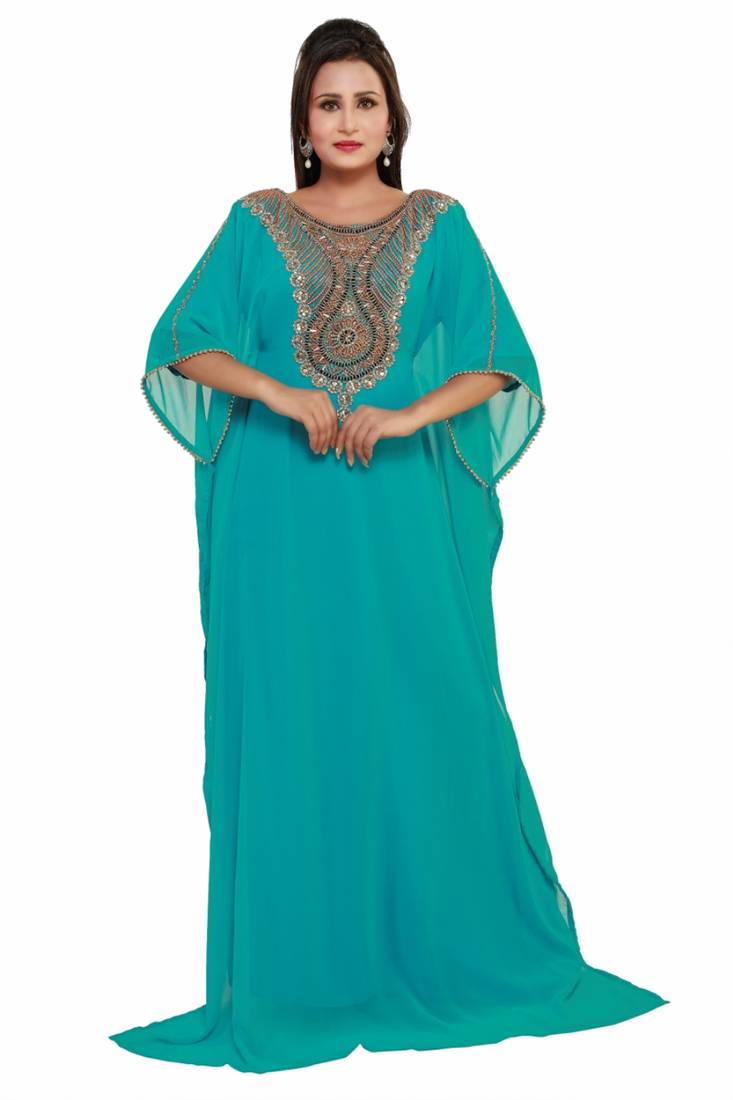 Modern kaftan at less price by mehreen creation for women dress