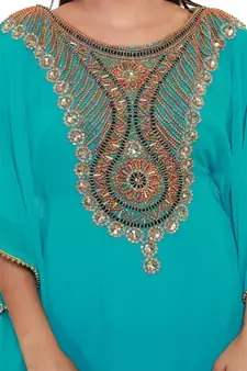 Modern kaftan at less price by mehreen creation for women dress