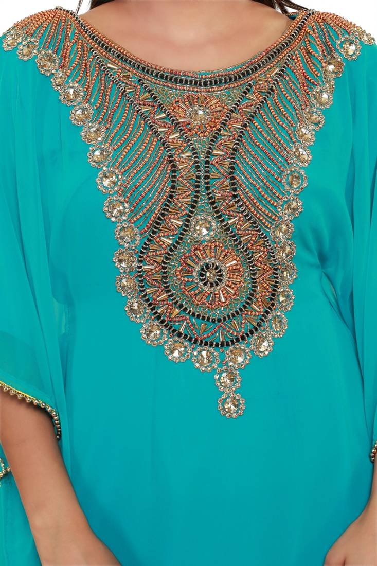 Modern kaftan at less price by mehreen creation for women dress