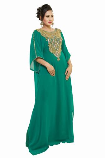 Modern kaftan at less price by mehreen creation for women dress