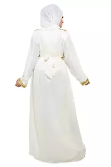 Elegant modern arabian islamic kaftan dress