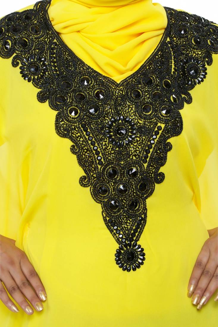 Modern kaftan at less price by mehreen creation for women dress