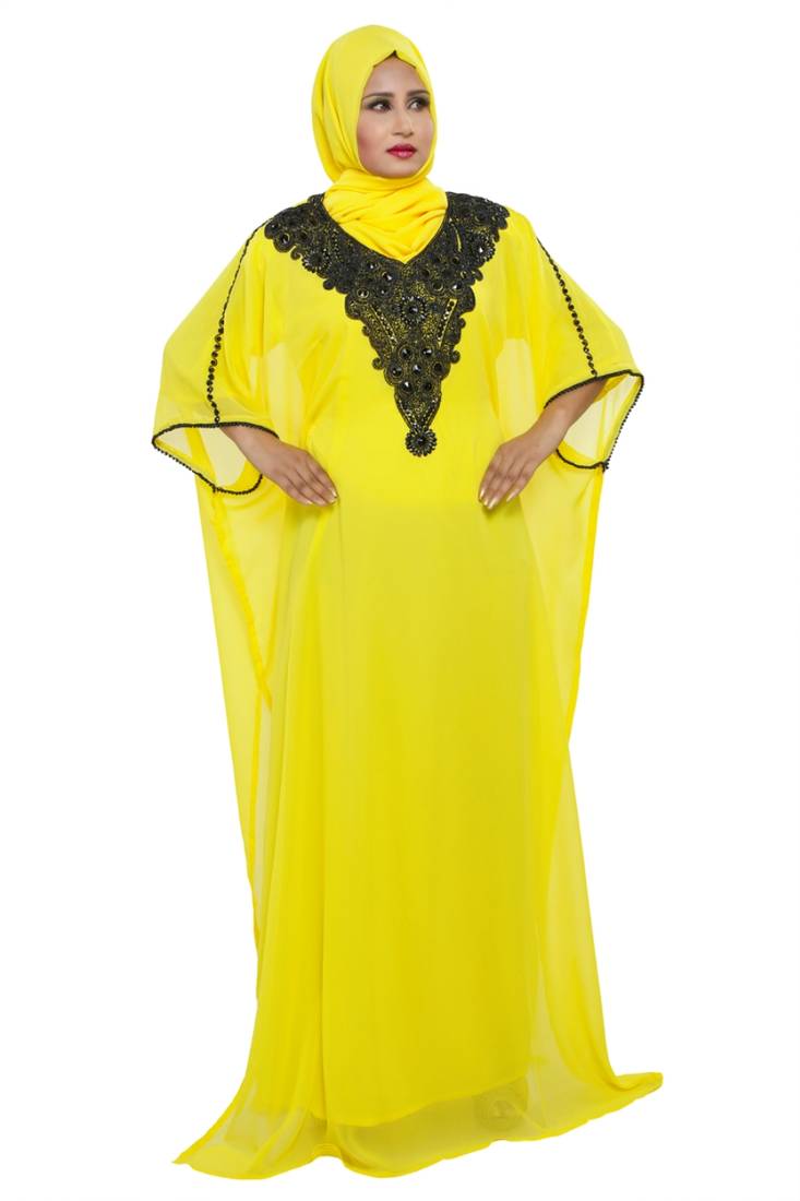 Modern kaftan at less price by mehreen creation for women dress