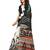 Multicolor printed cotton silk saree with blouse