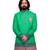Abhivani NEON GREEN color Chinese collar Sherwani for men