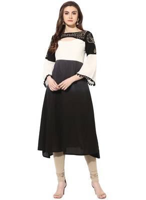 Grey cotton kurtas-and-kurtis 1