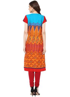 Multicolor rayon kurtas-and-kurtis 2