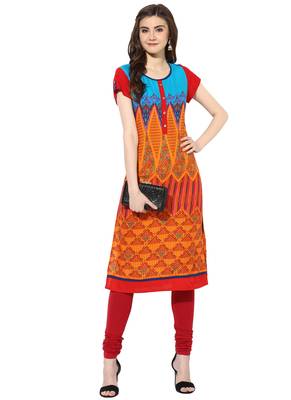 Multicolor rayon kurtas-and-kurtis 4