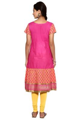 Pink cotton kurtas-and-kurtis 2