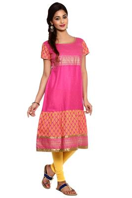 Pink cotton kurtas-and-kurtis 3