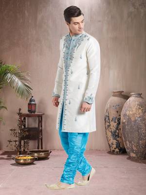 Feeroze Art Silk Silk Blend Kurta Pajama 2