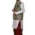 Black Silk Ethnic Indian Traditional Mens Festive Wear Dhoti Kurta with Waistcoat