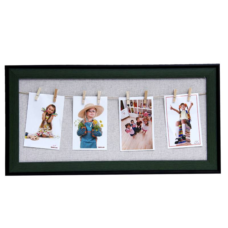 Deep Grey Outline Collage Photoframe - Aapno Rajasthan - 2540897