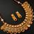 Multicolor antique gold necklace-sets